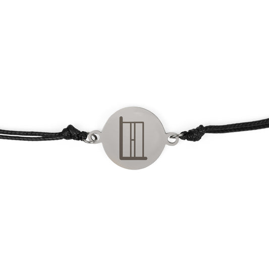 Armband Charlotte zilver - Naamlogo