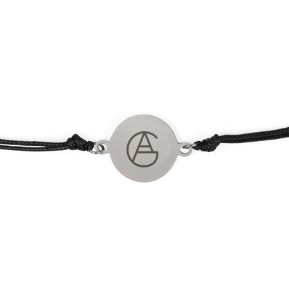 Armband Charlotte - Naamlogo Koppel