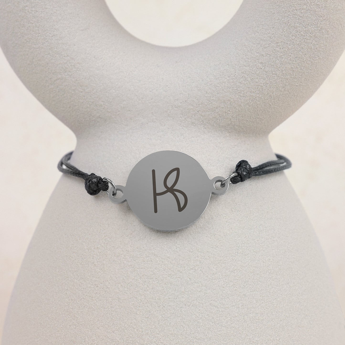 Armband Charlotte - Naamlogo Koppel