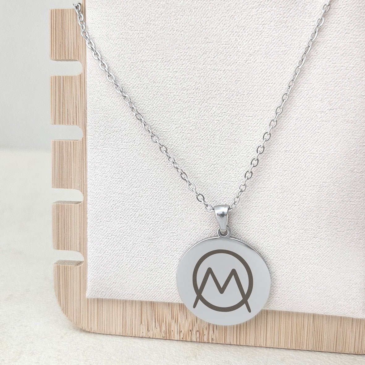 Ketting Mila - Naamlogo Koppel