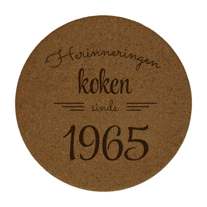 Pannenonderzetter - Herinneringen koken