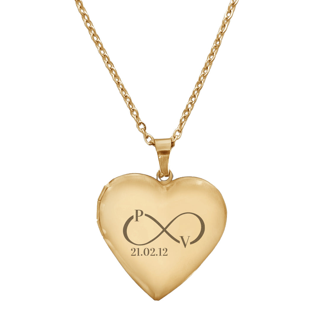 Medaillon Ketting Céleste - Infinity Love