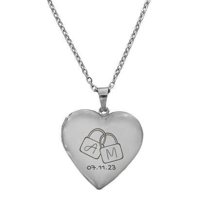 Medaillon Ketting Céleste - Locked in Love