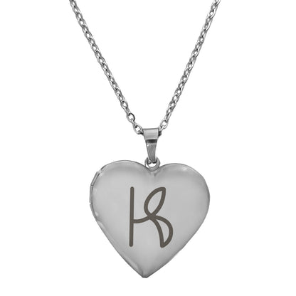 Medaillon Ketting Céleste - Naamlogo Koppel