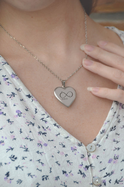 Medaillon Ketting Céleste - Infinity Love