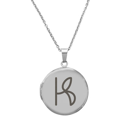 Medaillon Ketting Juliëtte - Naamlogo Koppel