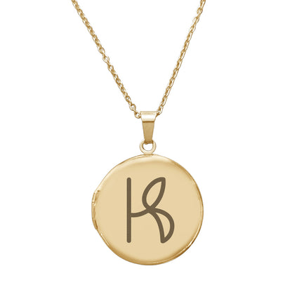 Medaillon Ketting Juliëtte - Naamlogo Koppel