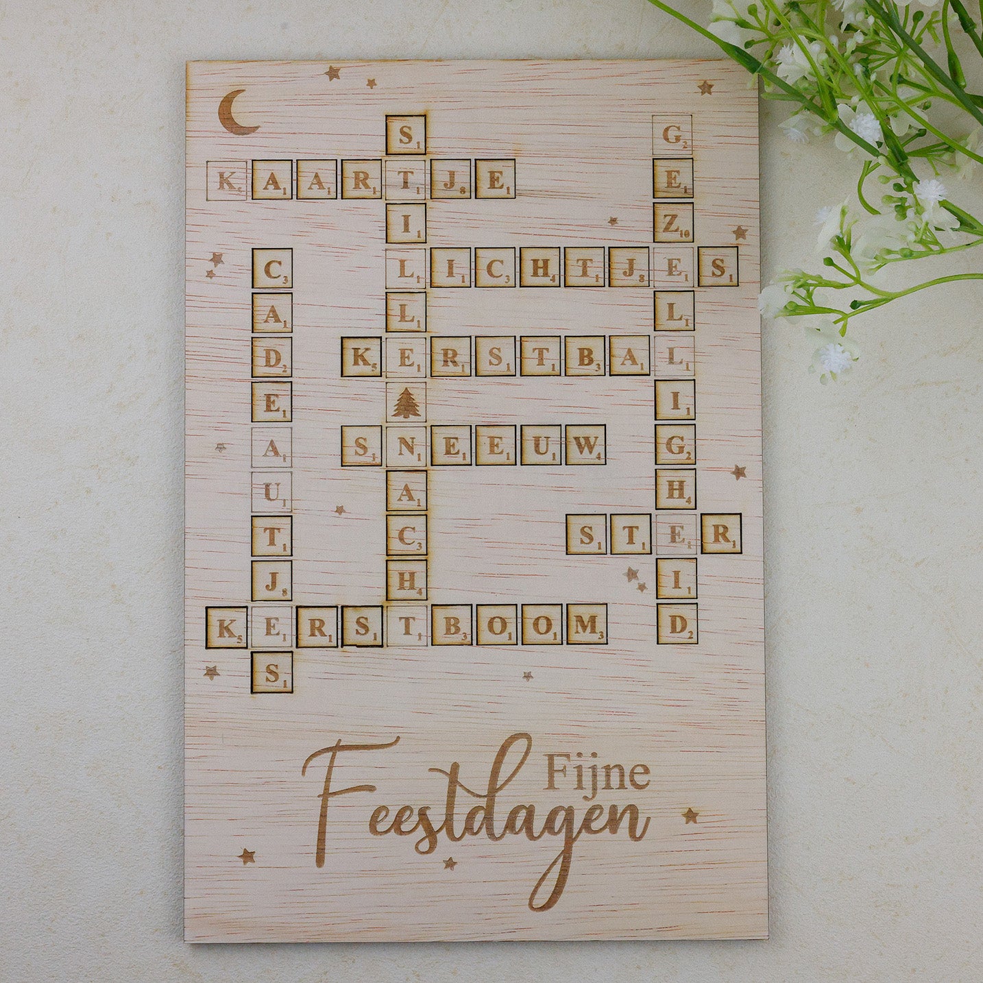 Scrabble puzzel - Feestdagen