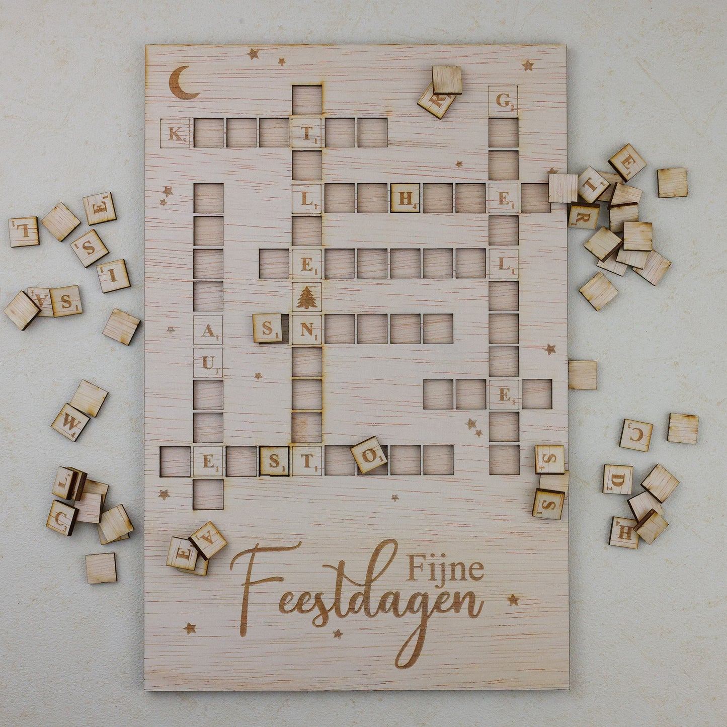 Scrabble puzzel - Feestdagen