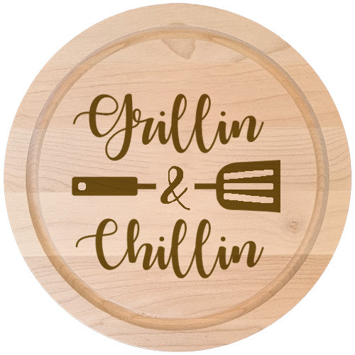 Snijplank - Grillin & Chillin