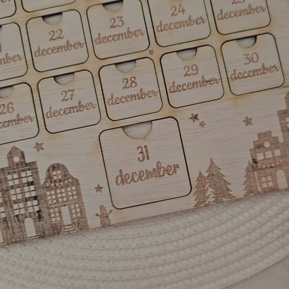 Aftelbord December Stickervel